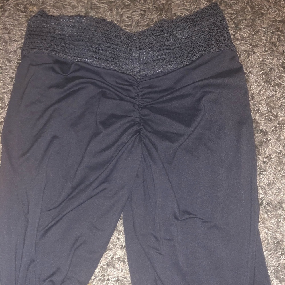 Cute booty lounge leggings gray